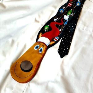 Ugly reindeer tie for Christmas parties or to entertain elementary chikdren